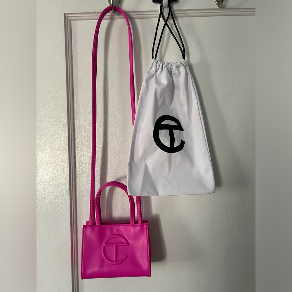 Telfar Pink Mini Bag